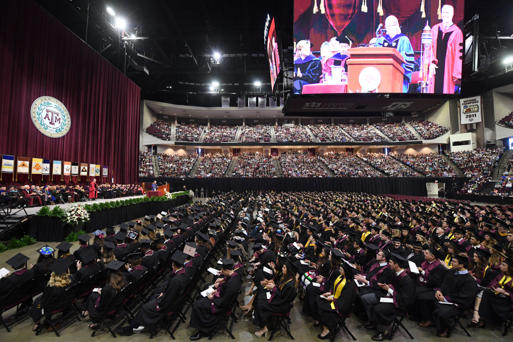 Texas A&M fall commencement
